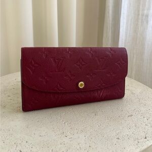 Louis Vuitton Monogram Empreinte Emilie Wallet